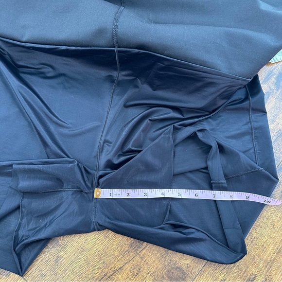 SPANX Black Faux Leather Mini Skirt, 2X - Picture 12 of 14